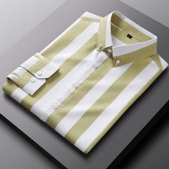 Spring new striped shirt